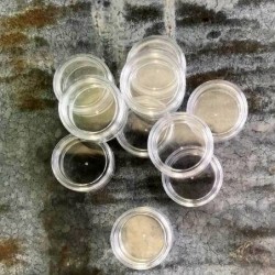 10 ml caurspīdīga burciņa, 10 gab.