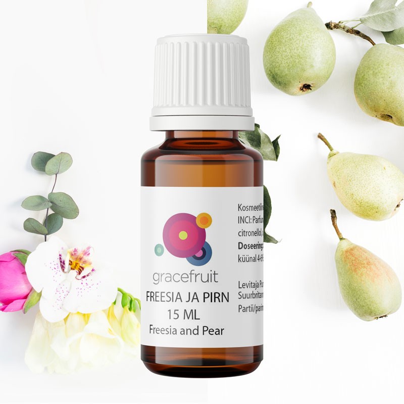 Frēzija un bumbieris aromātiskā eļļa – Relumee