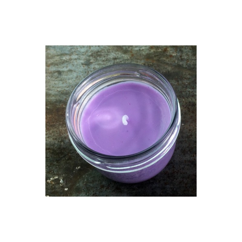 Violet Candle Color Block