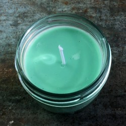 Candle Color Block Green