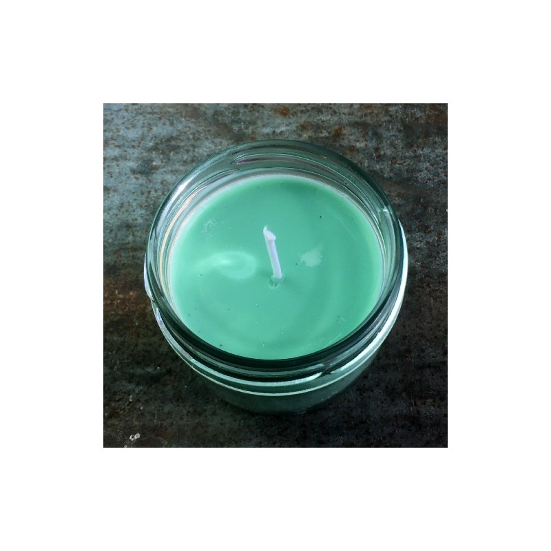 Candle Color Block Green