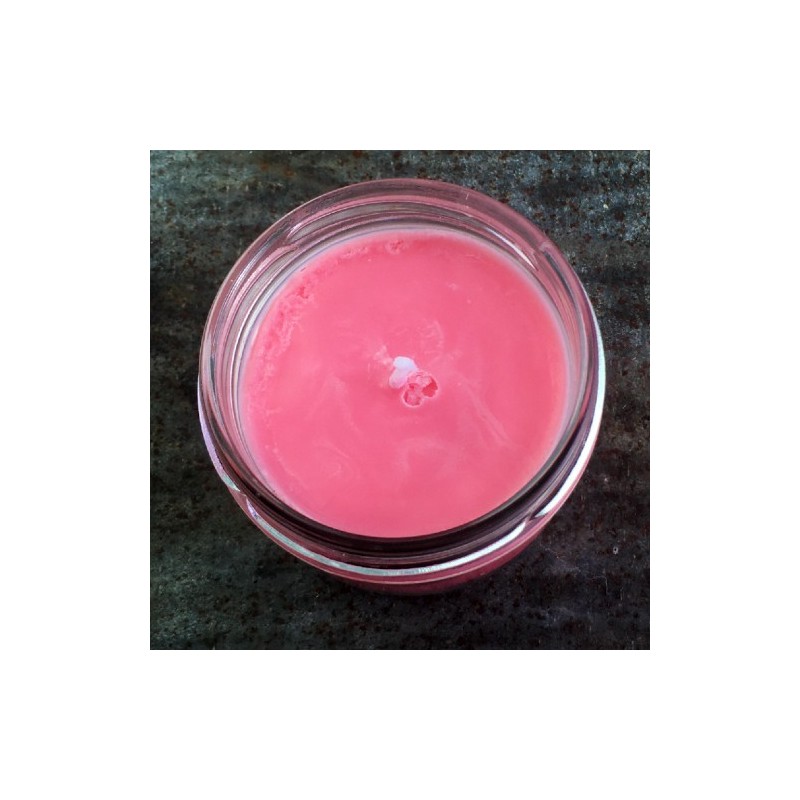 Coral Candle Color Block