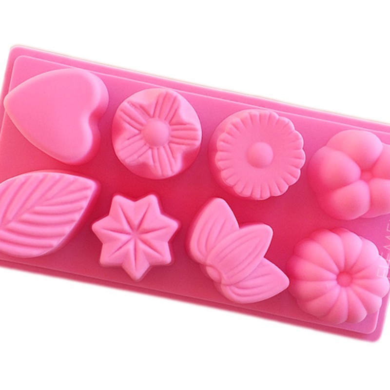 Silicone Mold Flowers and Leaves