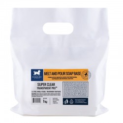 Super Clear permatoma muilo masė 1 kg