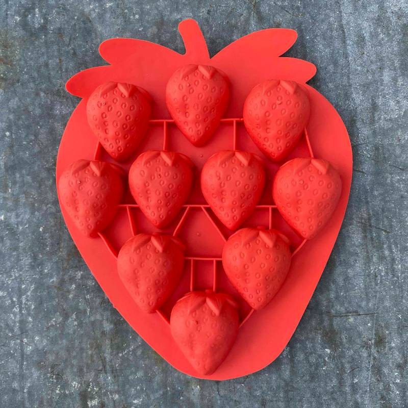 Silicone Mould Strawberries