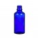 Zila stikla pudele 50 ml