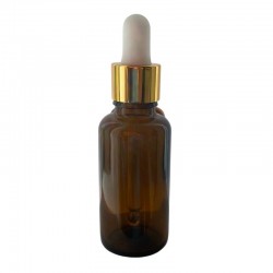 Auksinė pompa su dangteliu, 30 ml buteliukui