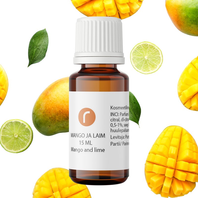 Mango ir laimo kvapusis aliejus muilui