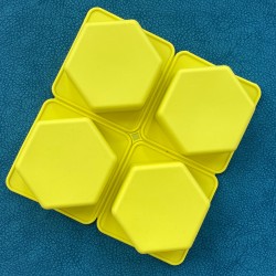 Sešstūra silikona forma | Relumee