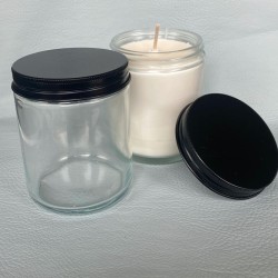 200 ml stiklainis žvakėms su dangteliu