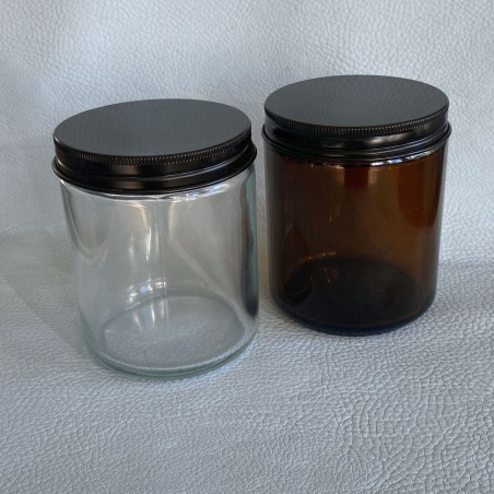 200 ml stiklainis žvakėms su dangteliu