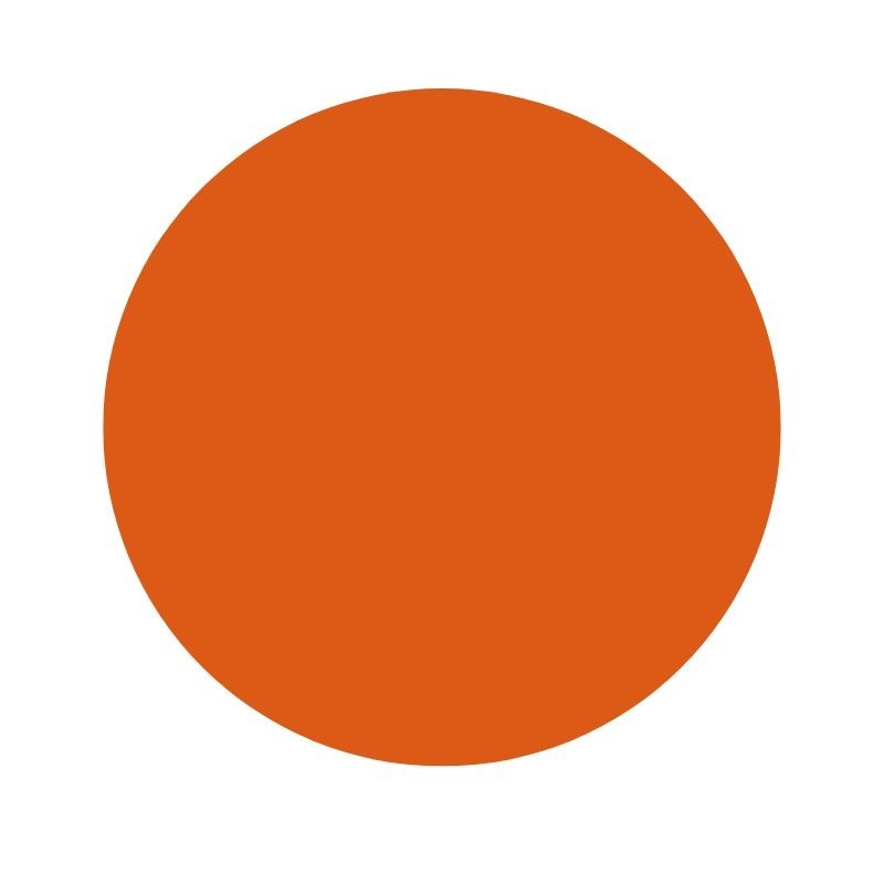 Oranžā krāsas tablete svecei