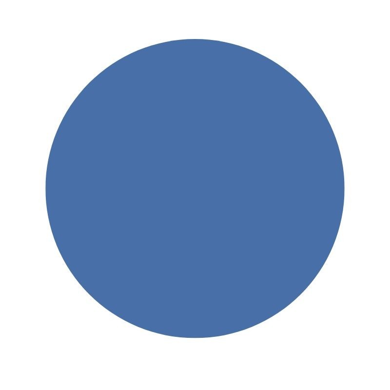 Blue Candle Color Block