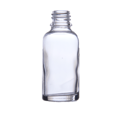 Skaidrus stiklinis buteliukas 50 ml
