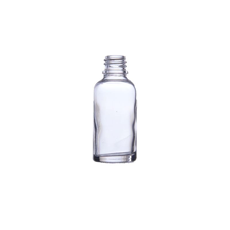 Skaidrus stiklinis buteliukas 50 ml