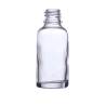 Skaidrus stiklinis buteliukas 50 ml