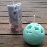 Ice Cube Candle